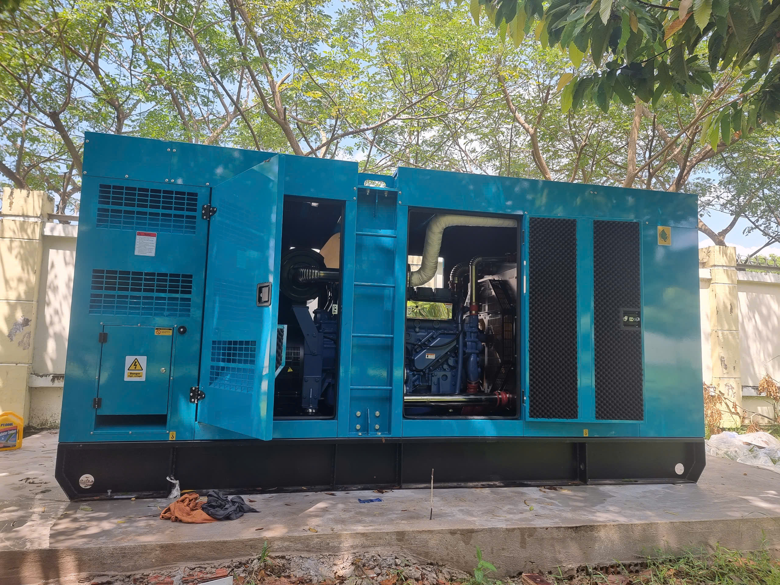 lắp đặt máy phát điện 275kva
