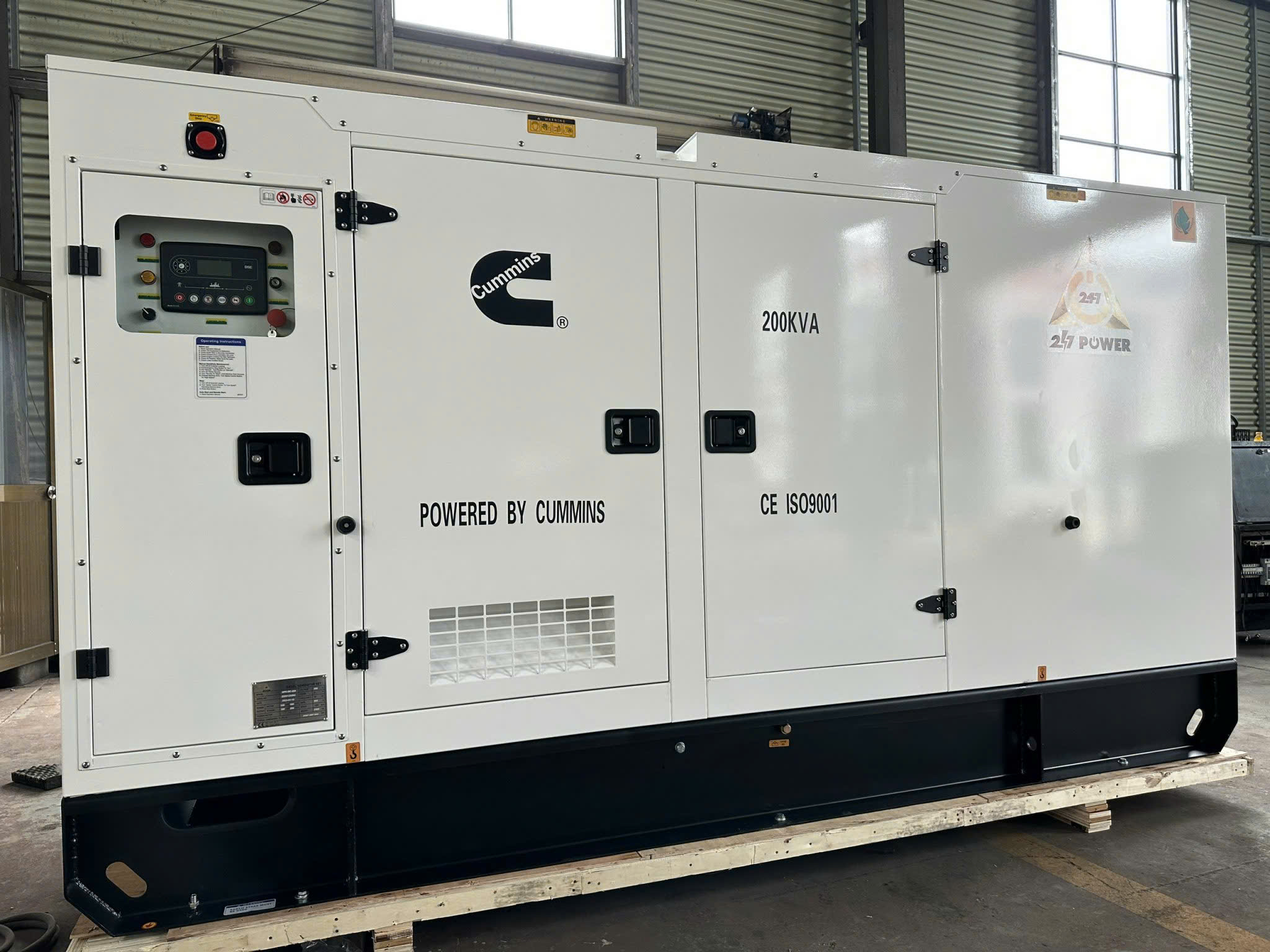 lắp đặt máy phát điện 200kva