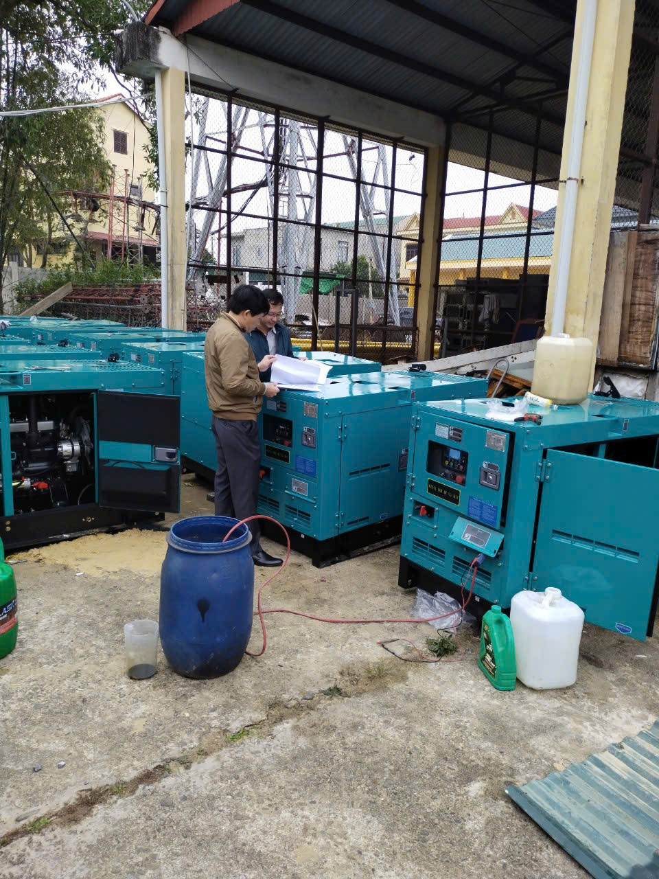 lắp đặt máy phát điện 9kva