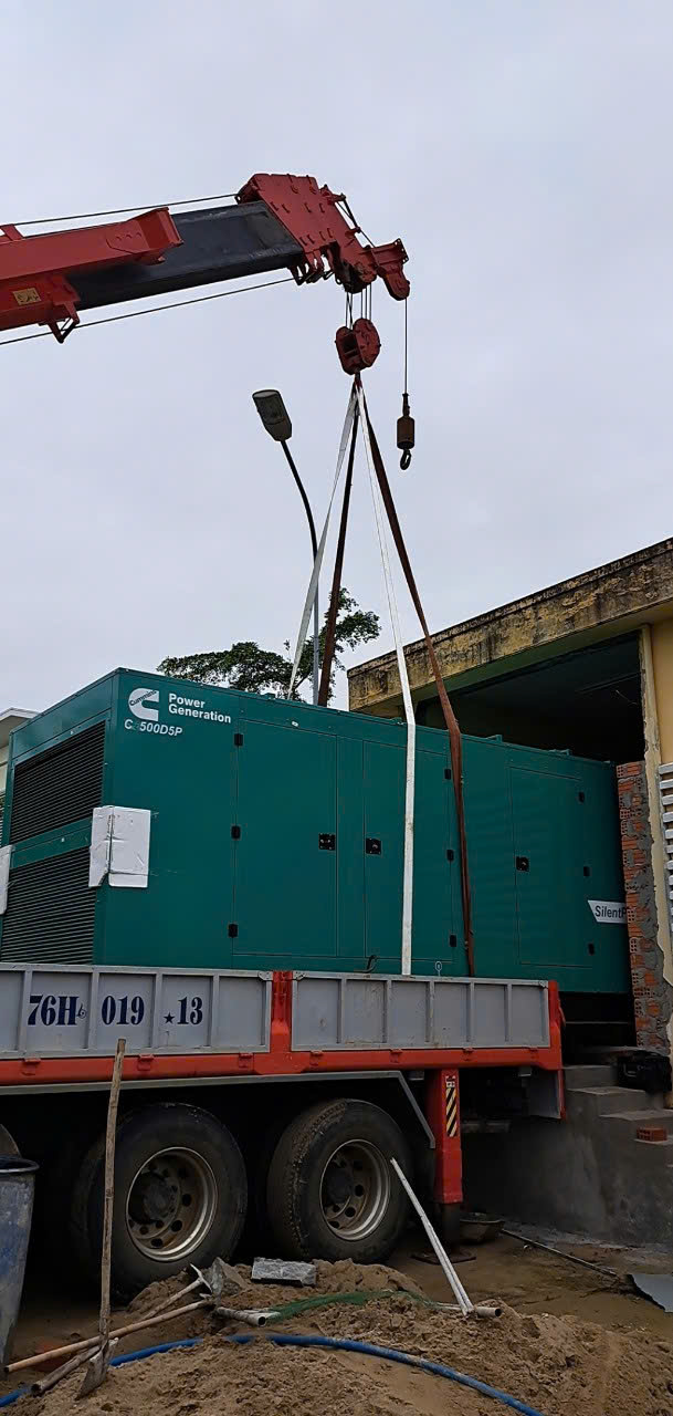 lắp đặt máy phát điện 500kva